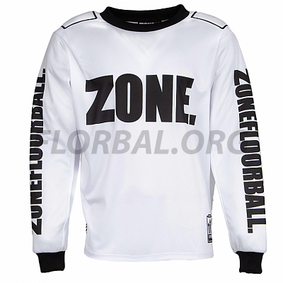 Zone brankársky dres Upgrade SR white/black