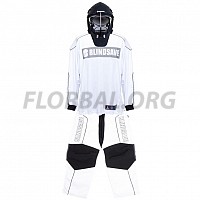 Blindsave Brankárský set Legacy white + maska Shark black