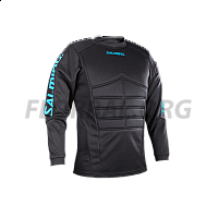 Salming Atlas Goalie Jersey JR Black/Blue